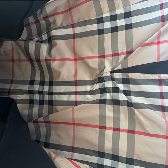 Burberry brit double breasted trench coat 8 mid length - Picture 9 of 14